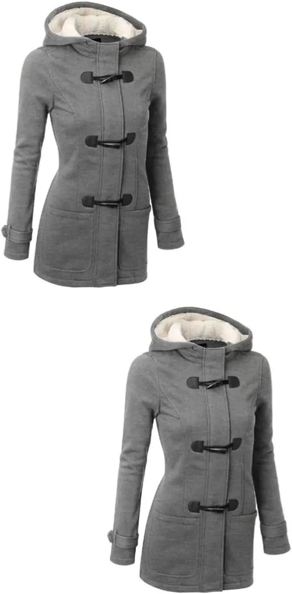 2pcs Warm Coat Casual Coats for Women Black Coats Daugter Thermal Coats for Women Women's Heated Coat