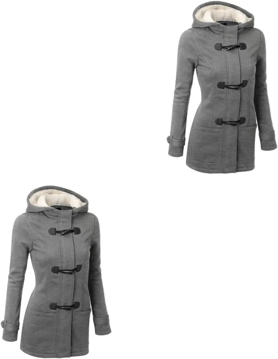 2pcs Warm Coat Casual Coats for Women Black Coats Daugter Thermal Coats for Women Women's Heated Coat