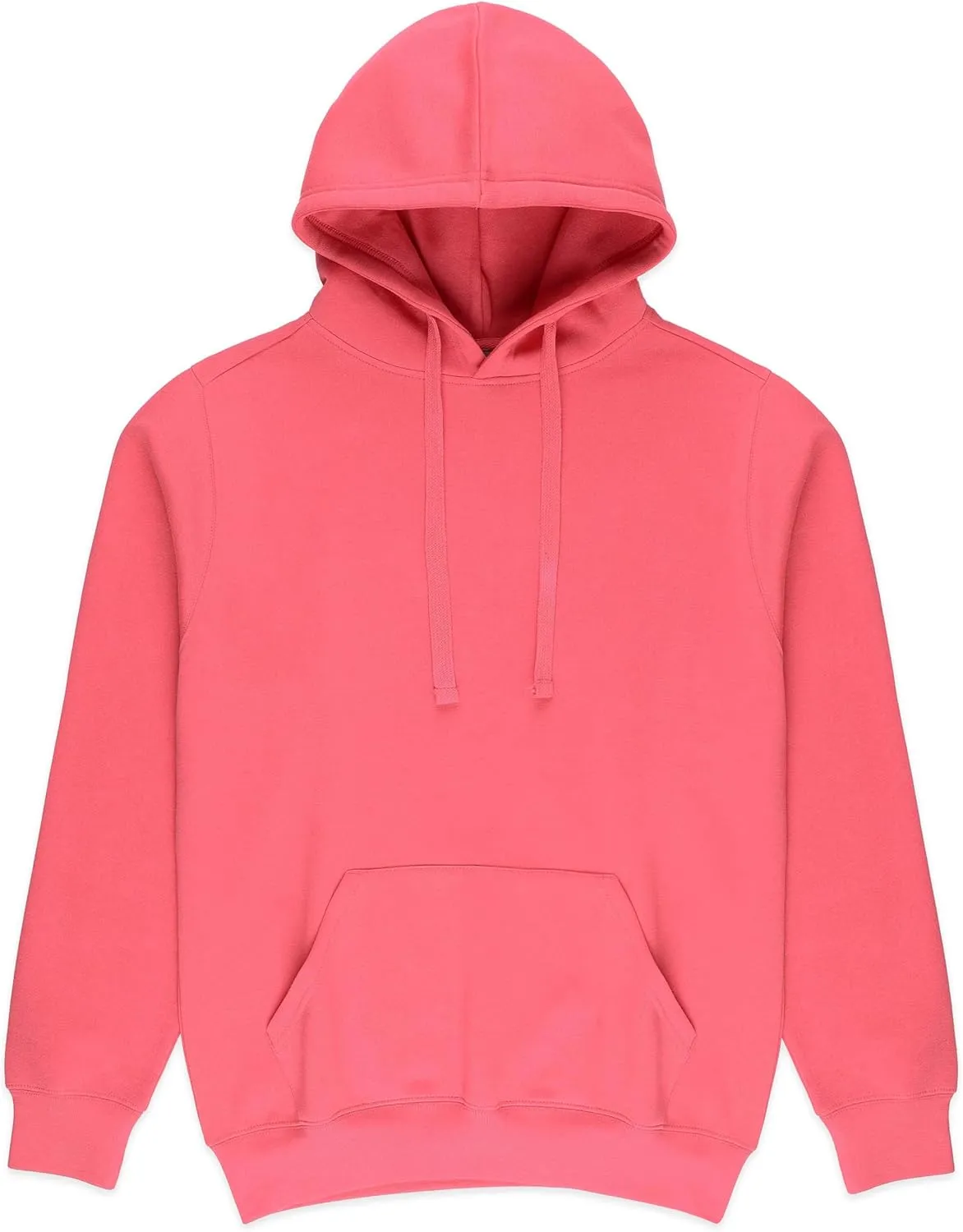 7.75oz Mid Weight Classic Pullover Fleece Hoodie | Cotton Blend Unisex Decorator Blanks Style 717