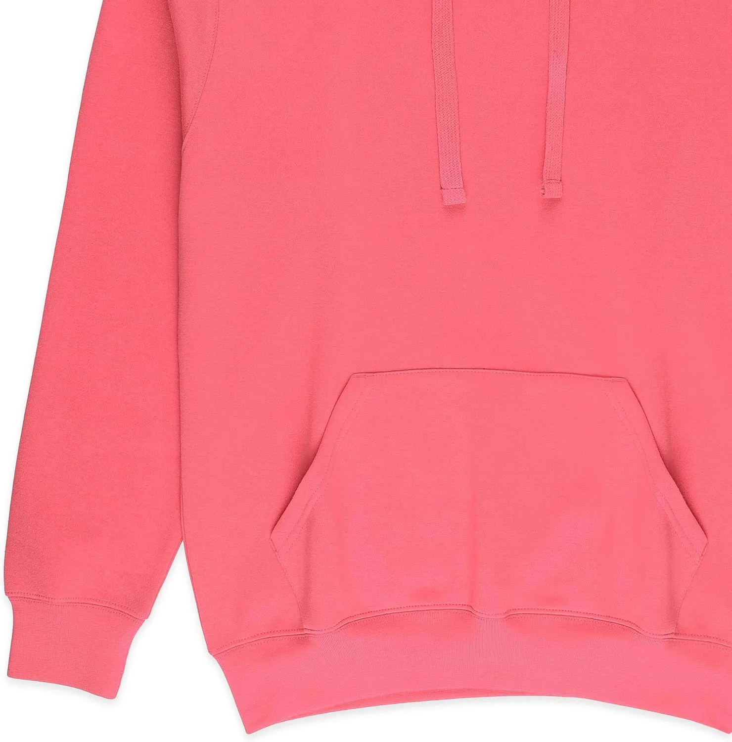 7.75oz Mid Weight Classic Pullover Fleece Hoodie | Cotton Blend Unisex Decorator Blanks Style 717