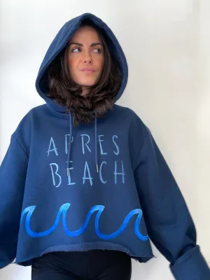 Apres Beach Cropped Hoodie