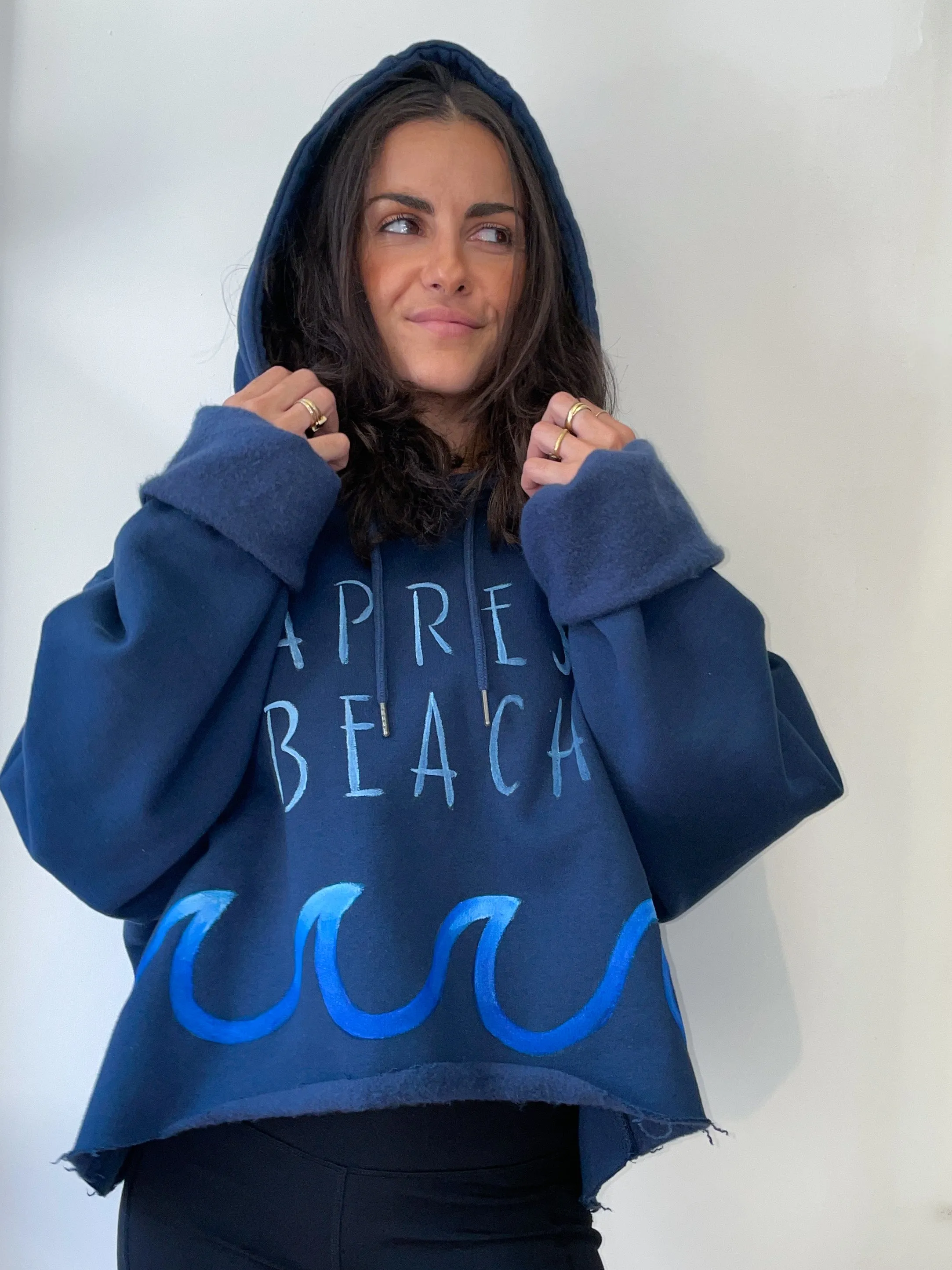 Apres Beach Cropped Hoodie