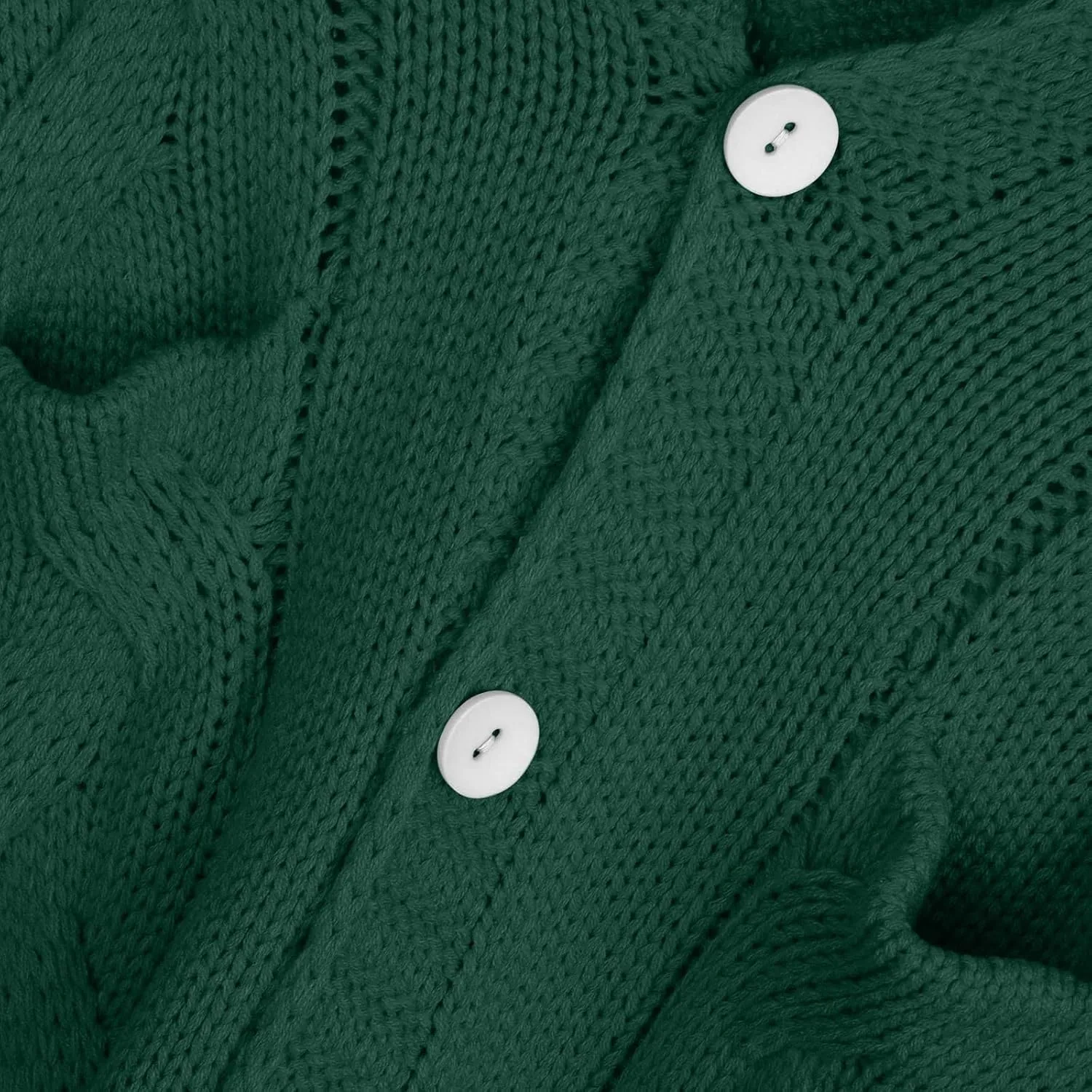 Cardigan for Women Long Sleeve Pure Color Hooded Outwear Loose Long Sweater Buttons Cardigan
