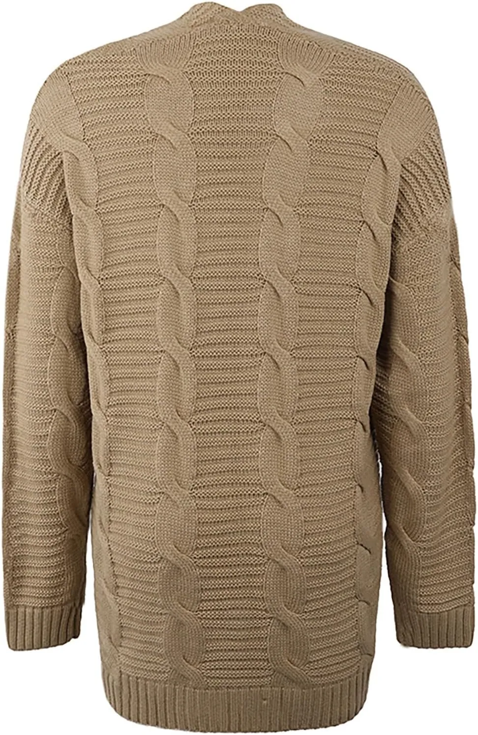 Cardigan Sweaters for Women Trendy Cable Knit Sweater Fall Clothes 2024 Long Sleeve Jackets Outerwear with Pockets