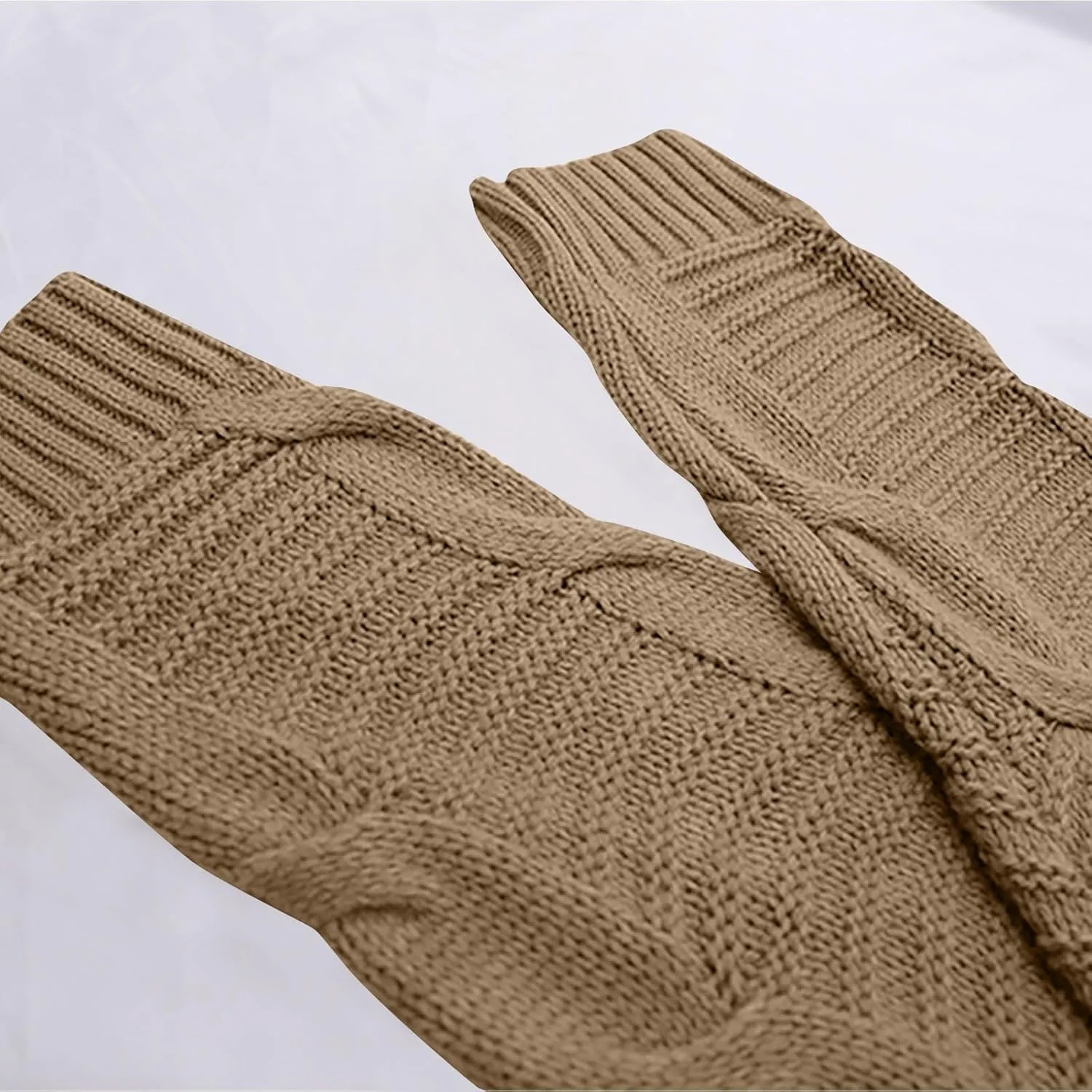 Cardigan Sweaters for Women Trendy Cable Knit Sweater Fall Clothes 2024 Long Sleeve Jackets Outerwear with Pockets
