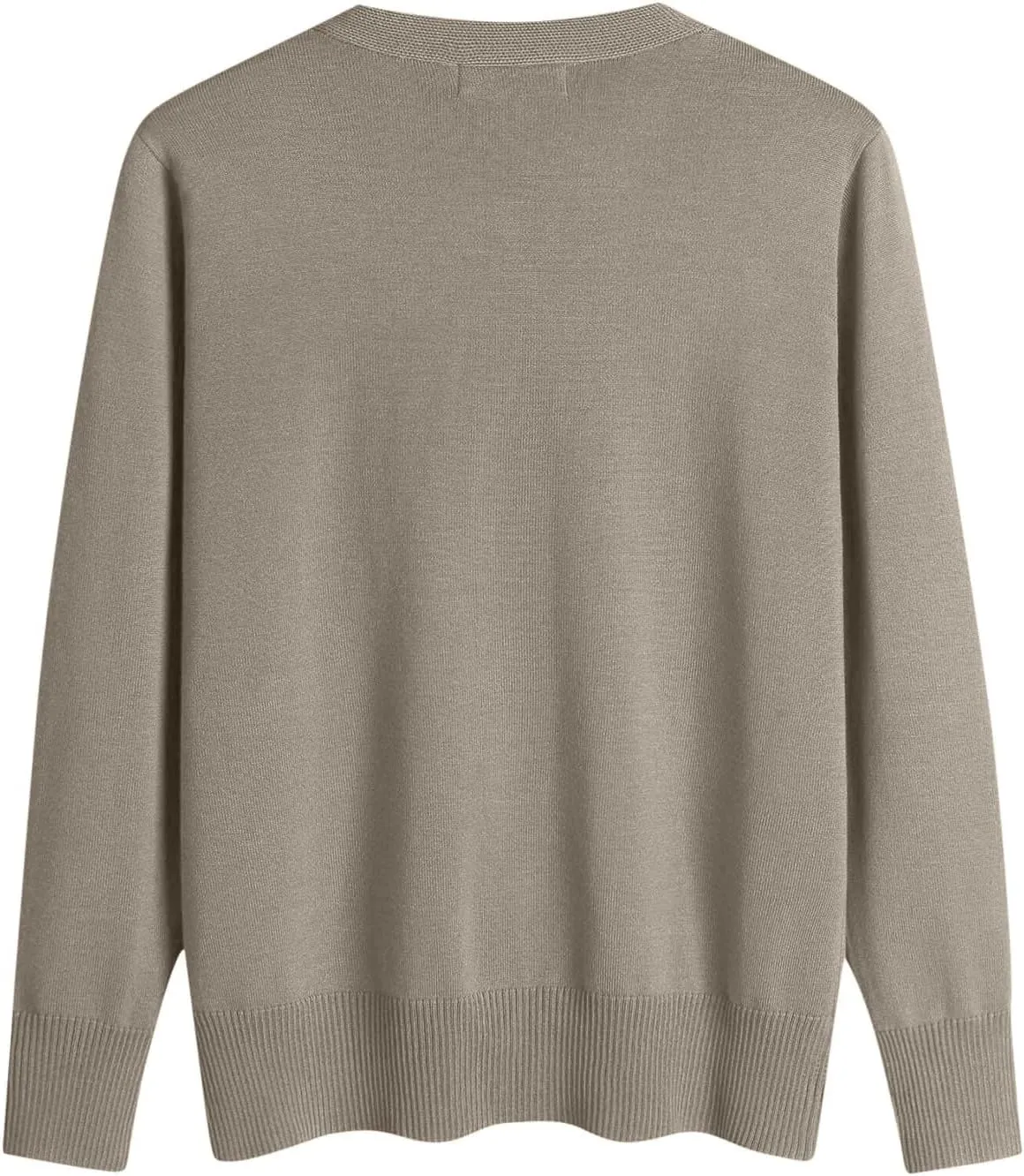 Cashmere Sweaters for Women Long Sleeve Trendy V Neck Soft Warm Pullover Tops Lightweight Casual Wool Knitted Sweater