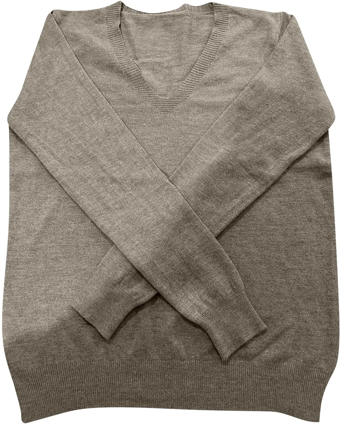 Cashmere Sweaters for Women Long Sleeve Trendy V Neck Soft Warm Pullover Tops Lightweight Casual Wool Knitted Sweater