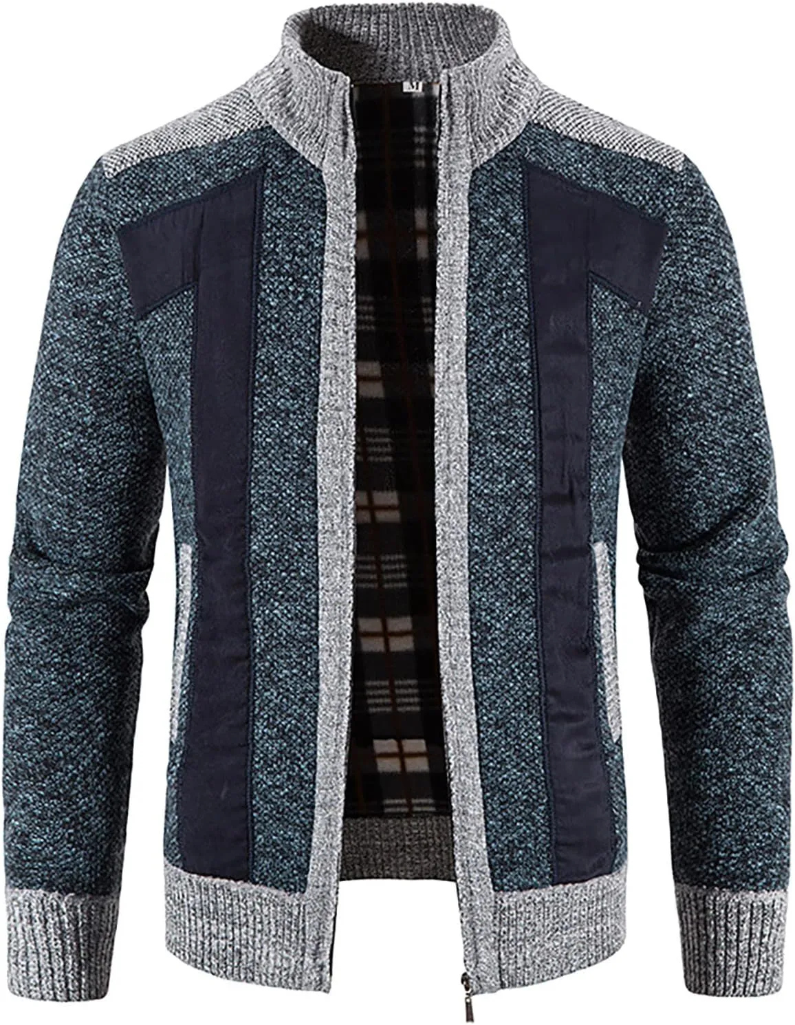 DuDubaby Men's Fashion Long Sleeve Warm Solid Color Hooded Jackets Tops