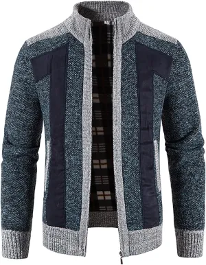DuDubaby Men's Fashion Long Sleeve Warm Solid Color Hooded Jackets Tops