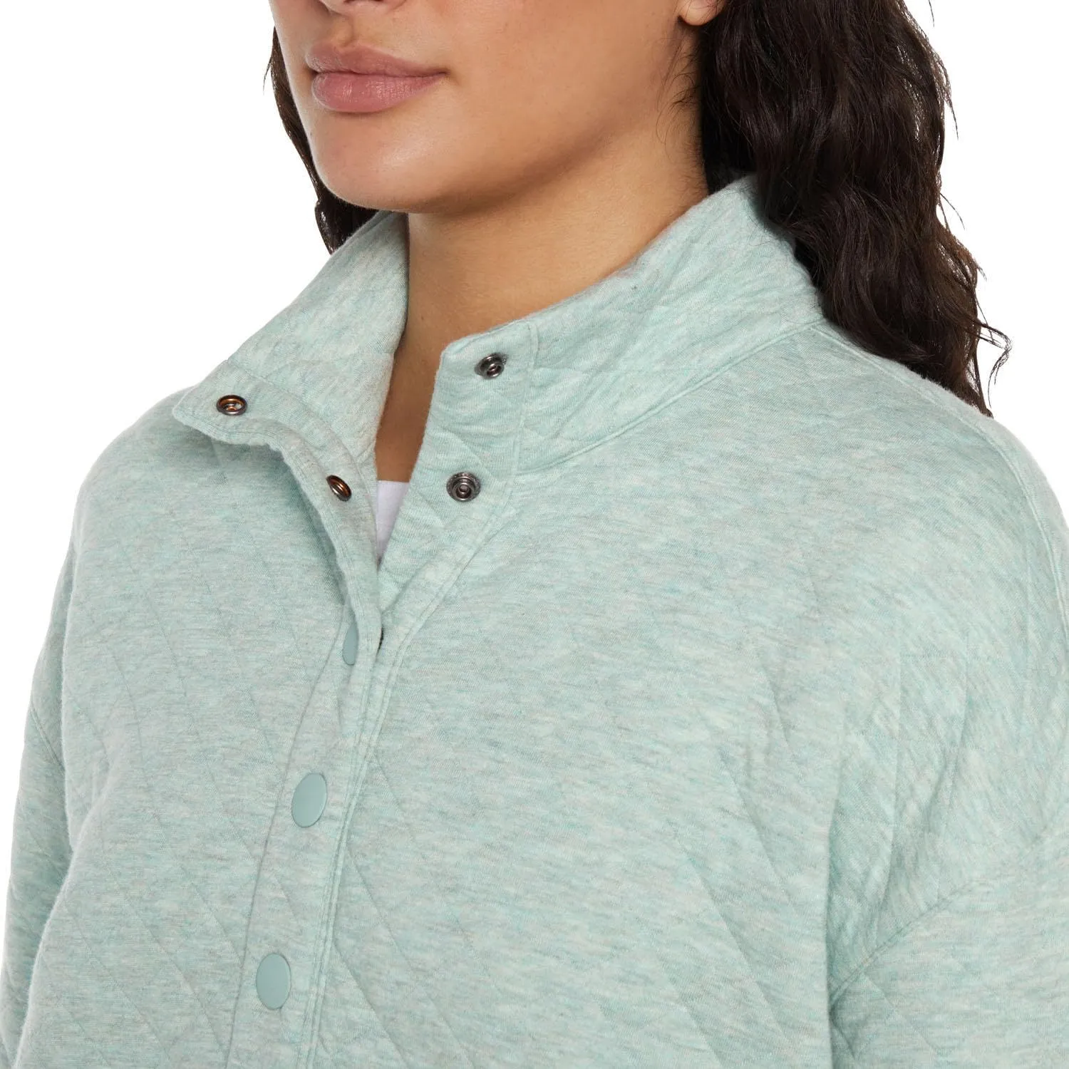 Eddie Bauer Women's Quilted Pullover, Womens Sweatshirts for Winter, Ladies Sweater and Pullover