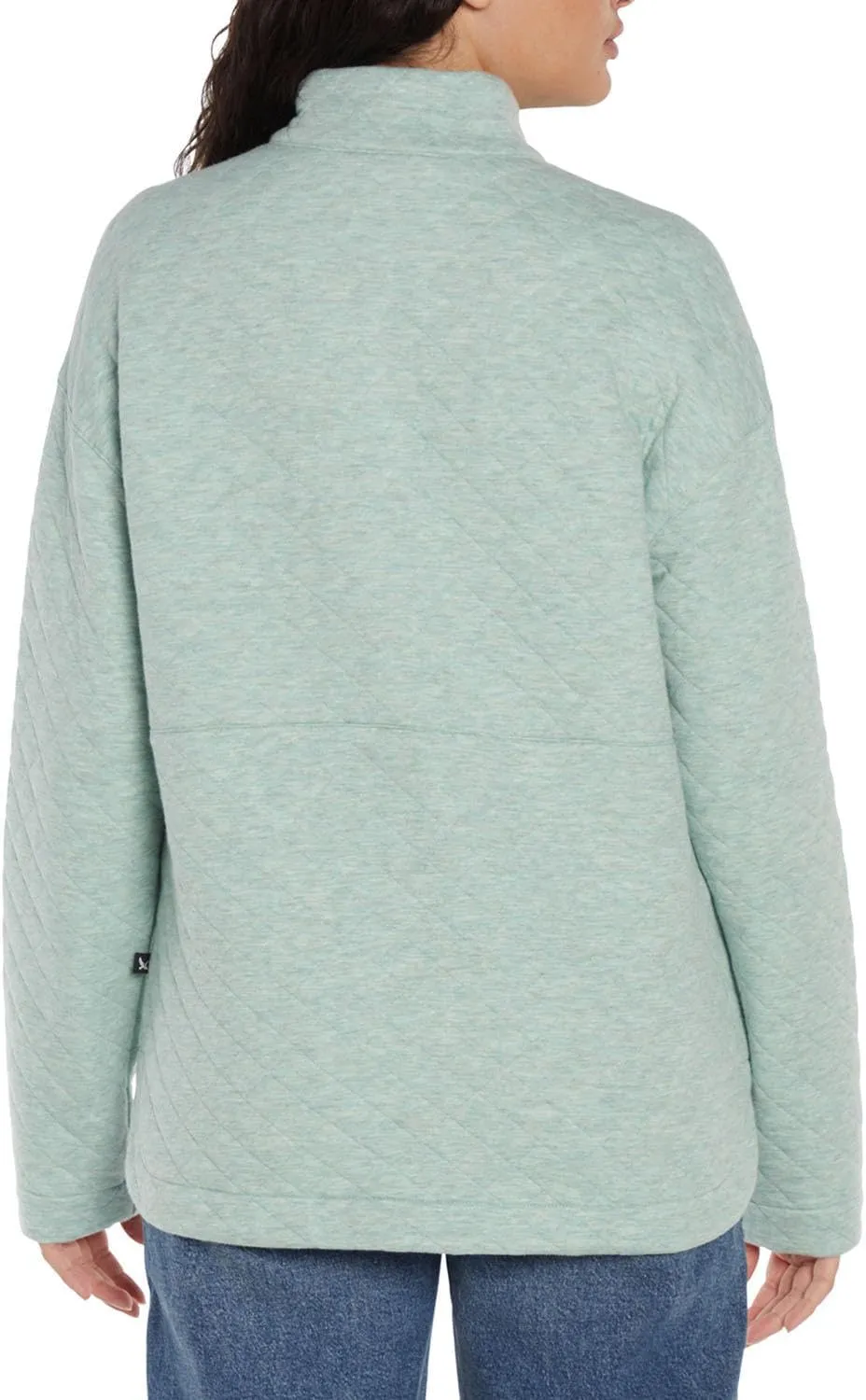 Eddie Bauer Women's Quilted Pullover, Womens Sweatshirts for Winter, Ladies Sweater and Pullover