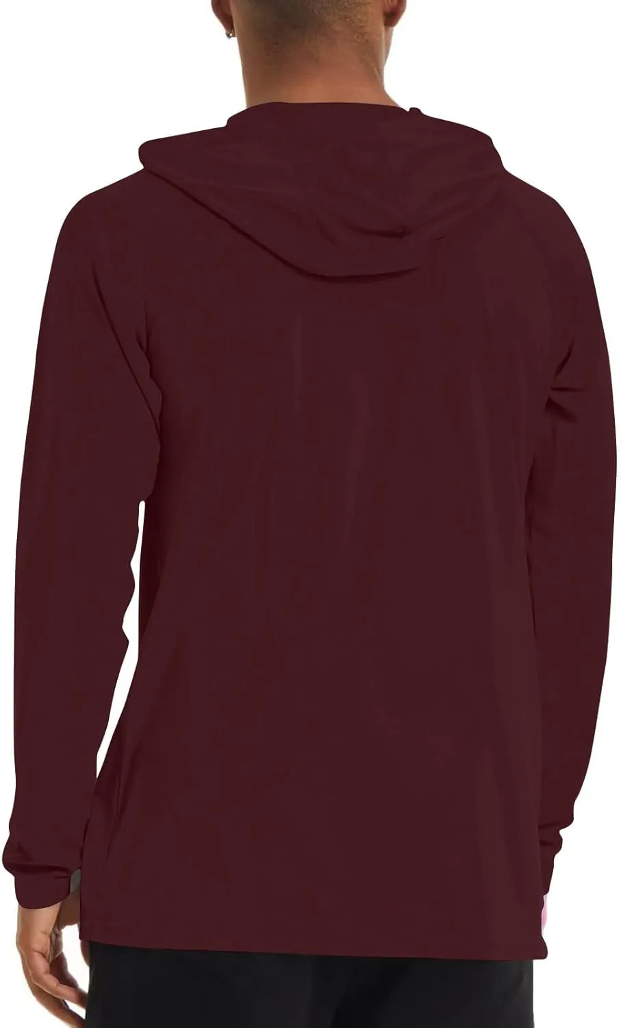 Fishing Shirts for Men Classic-Fit Fitness Long Sleeve Tops Quick Dry Sun Protection Comfort Lightweight Hoodie