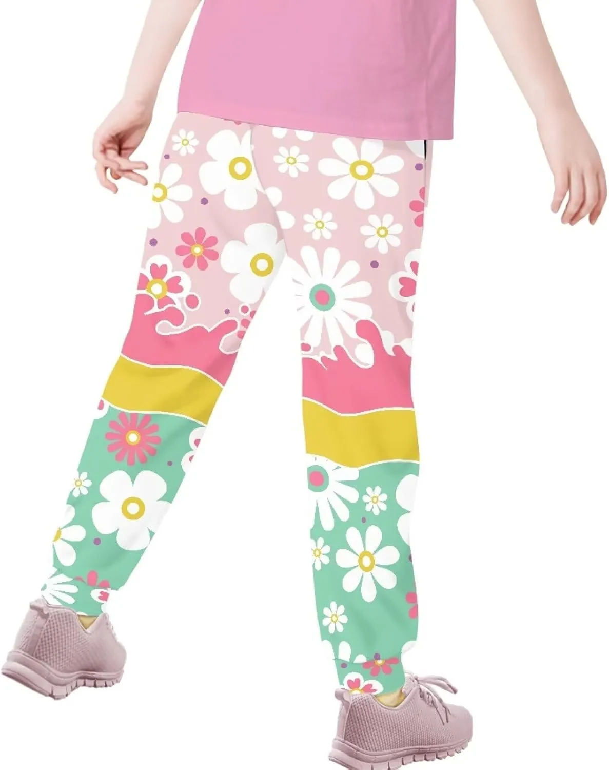 Girls' Sweatpants Active Yoga Pants Super Soft Athletic Performance Jogger Pants Size 4-15