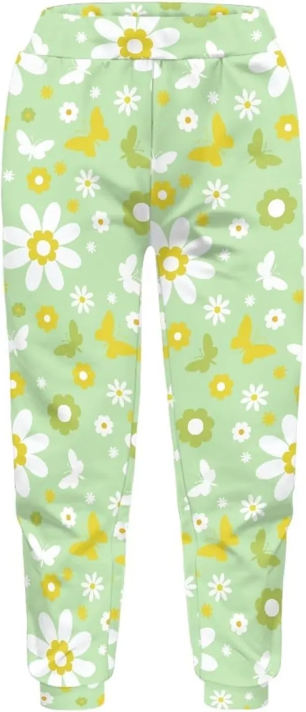 Girls' Sweatpants Active Yoga Pants Super Soft Athletic Performance Jogger Pants Size 4-15