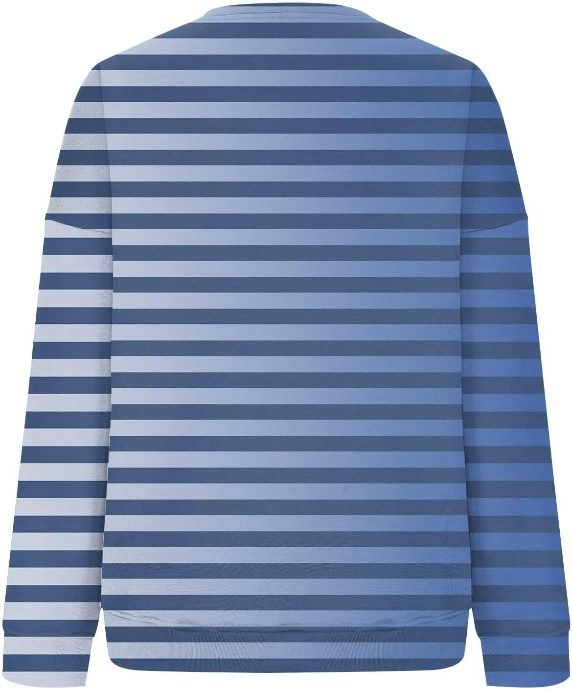 GOFULY Crew Neck Oversized Sweatshirt For Girls Long Sleeve Fall Tops Crop Striped Color Block Sweatshirts Winter Pullover