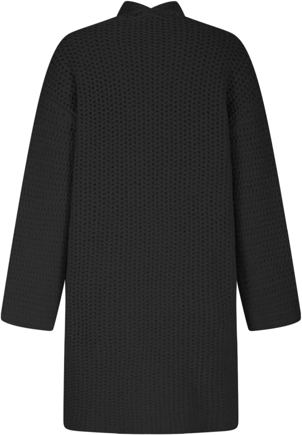 HGps8w Long Cardigans for Women Open Front Loose Casual Long Sleeve Cozy Chunky Knit Outerwear Jackets with Pockets
