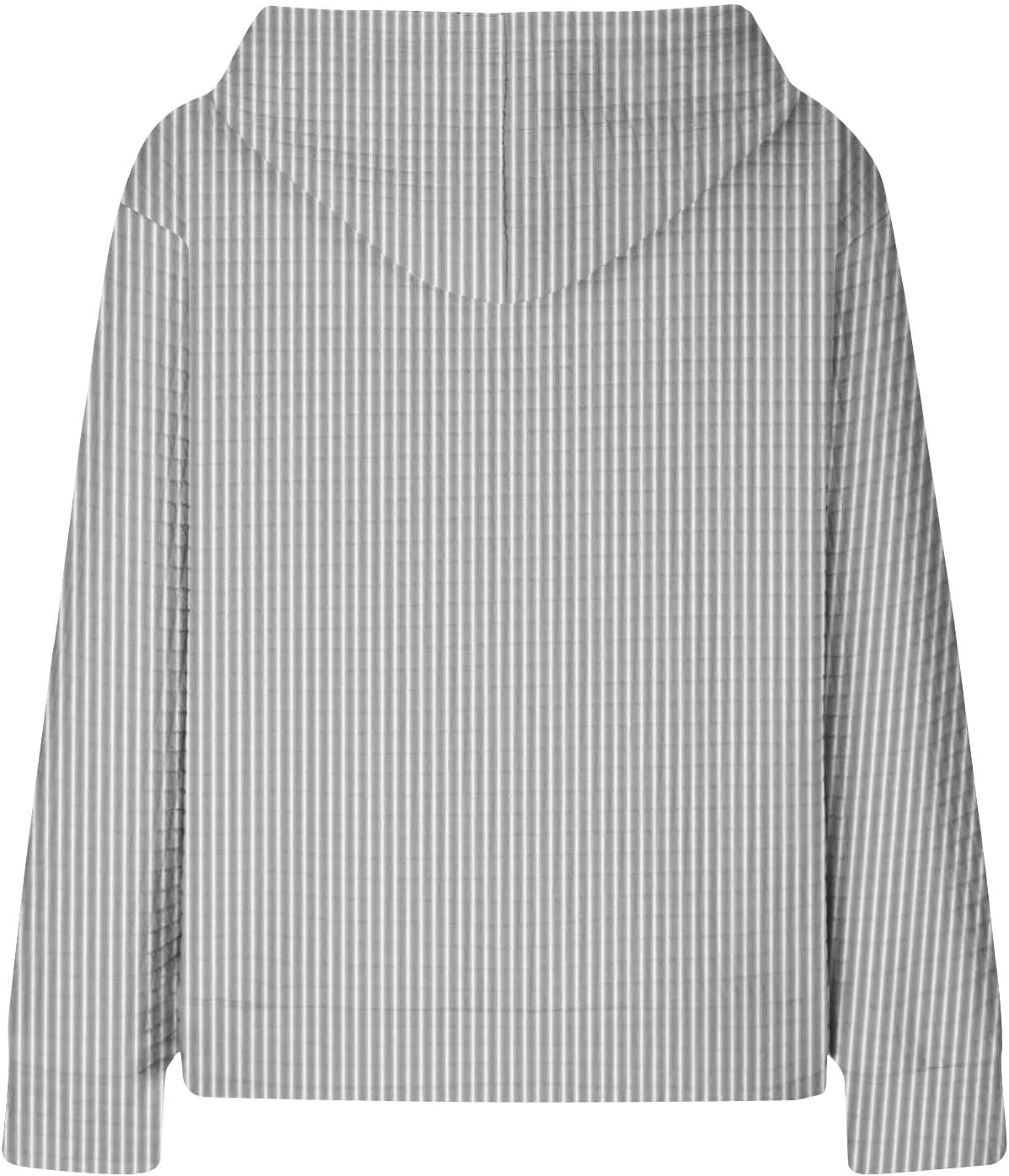 Hoodies For Women Waffle Knit Long Sleeve Drawstring Pullover Tops Casual Loose Hooded Sweatshirts With Pockets