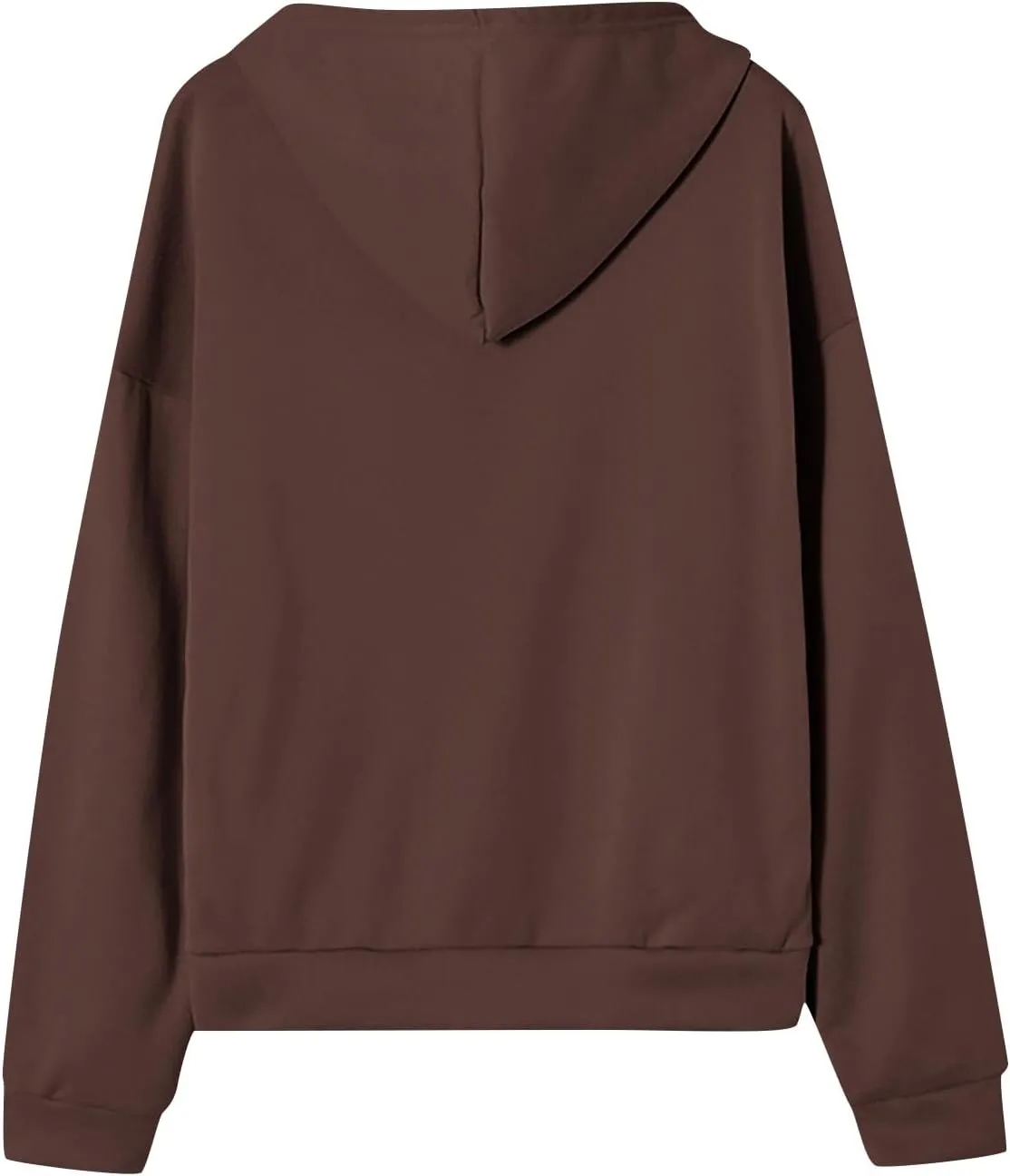Hoodies For Women Zip Up Hoodie Long Sleeve Solid Jackets Fall Winter Coats Soft Loose Hoodies Outdoor Sweatshirt