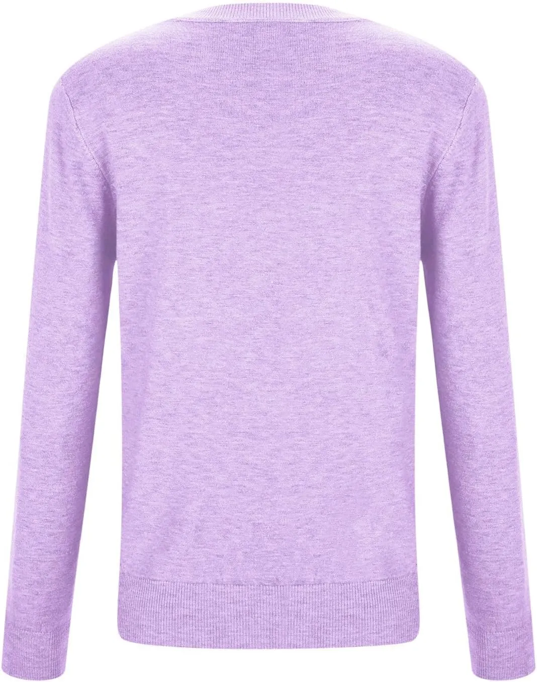 iLH Sweater for Women 2024 Fall Winter Merino Sweaters Cozy Knit Pullover Tops Long Sleeve Crew Neck Lightweight Shirts