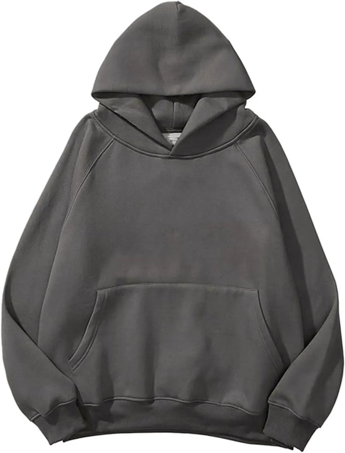 iLH Womens Classic Hoodies Drop Shoulder Kangaroo Pocket Pullover Hooded Sweatshirts For Women Fall Outdoor Leisure Hoodies