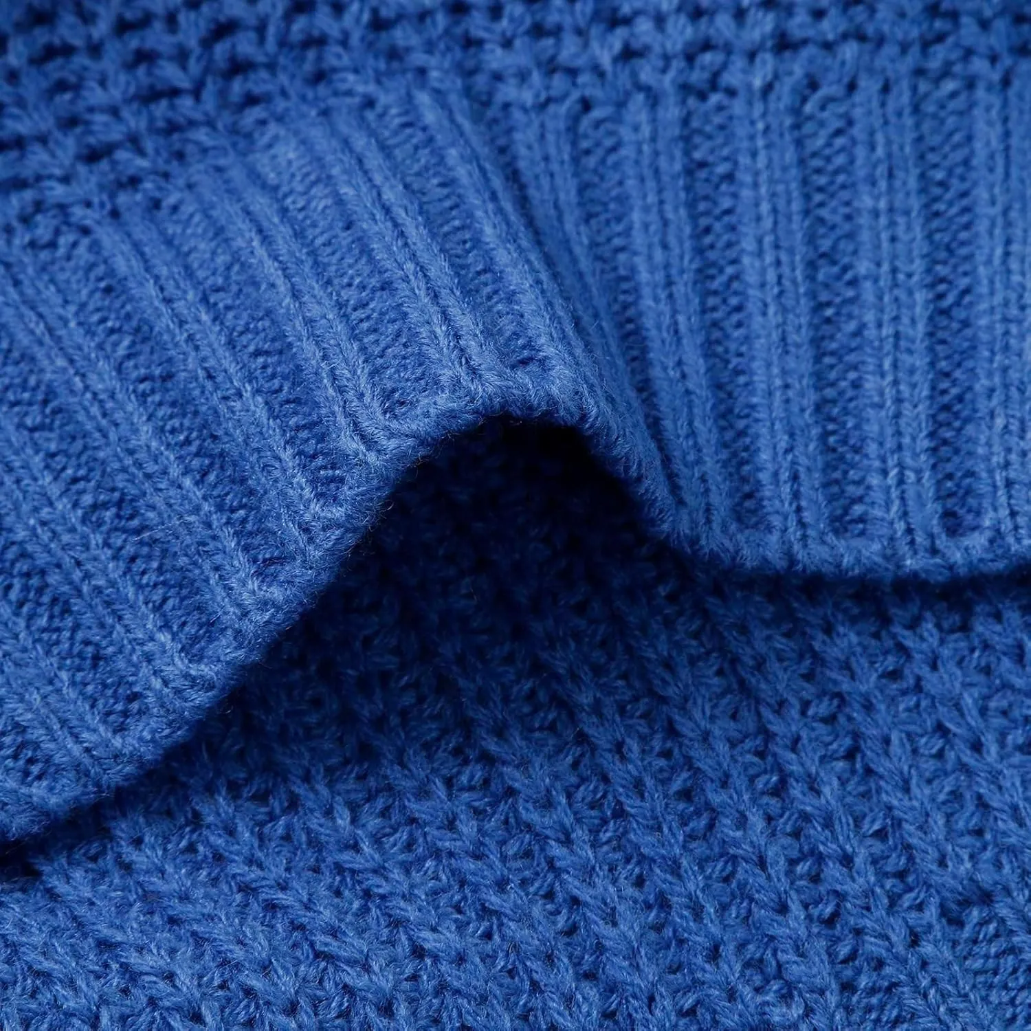 JEGULV Turtleneck Sweaters for Woman Dressy Casual Long Sleeve Cable Knit Pullover Tops Sweaters Loose Soft Jumper Sweaters