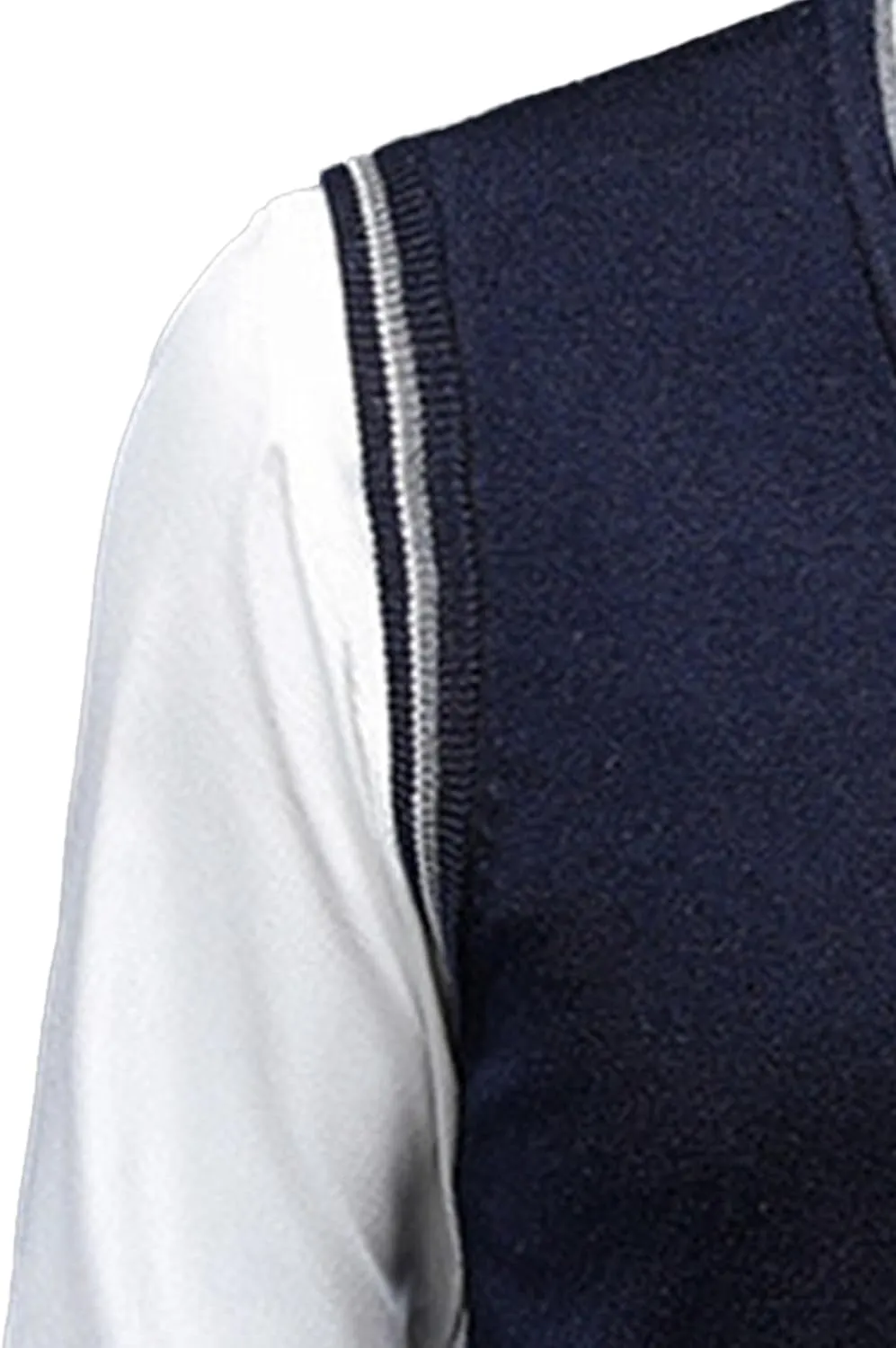 JEShifangjiusu Men'S Cardigan Sweaters Wool Blend V Neck Button Down Sweaters Casual Solid Color Lightweight Knitted Overcoat