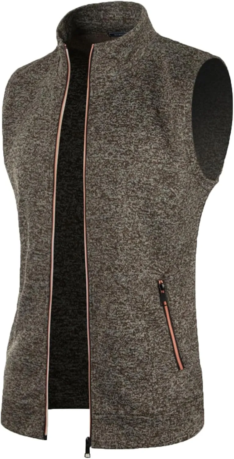 Knitted Cardigans for Men Cable Knit Full Zip Up Cardigan Sweater Solid Regular Fit Knit Blazer Jacket with Pockets
