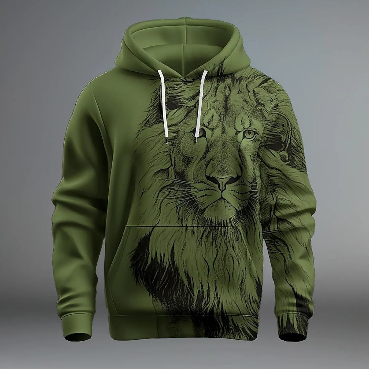LCMTWX Mens Sweater Blouse Shirt Autumn And Winter Leisure Hooded Sweater Solid Color Sweater Soft Top Blouse Shirts For