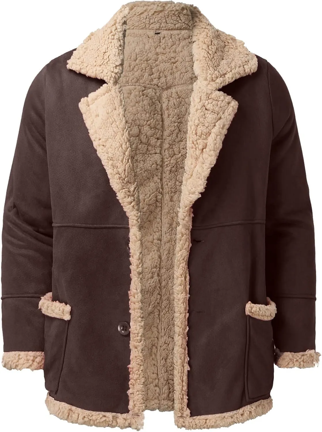 LCMTWX Winter Jackets for Men Jacket Coat Leisure Plus Size Hat Zip Pocket Cotton-Padded Warm Soft Hooded Winter Coats