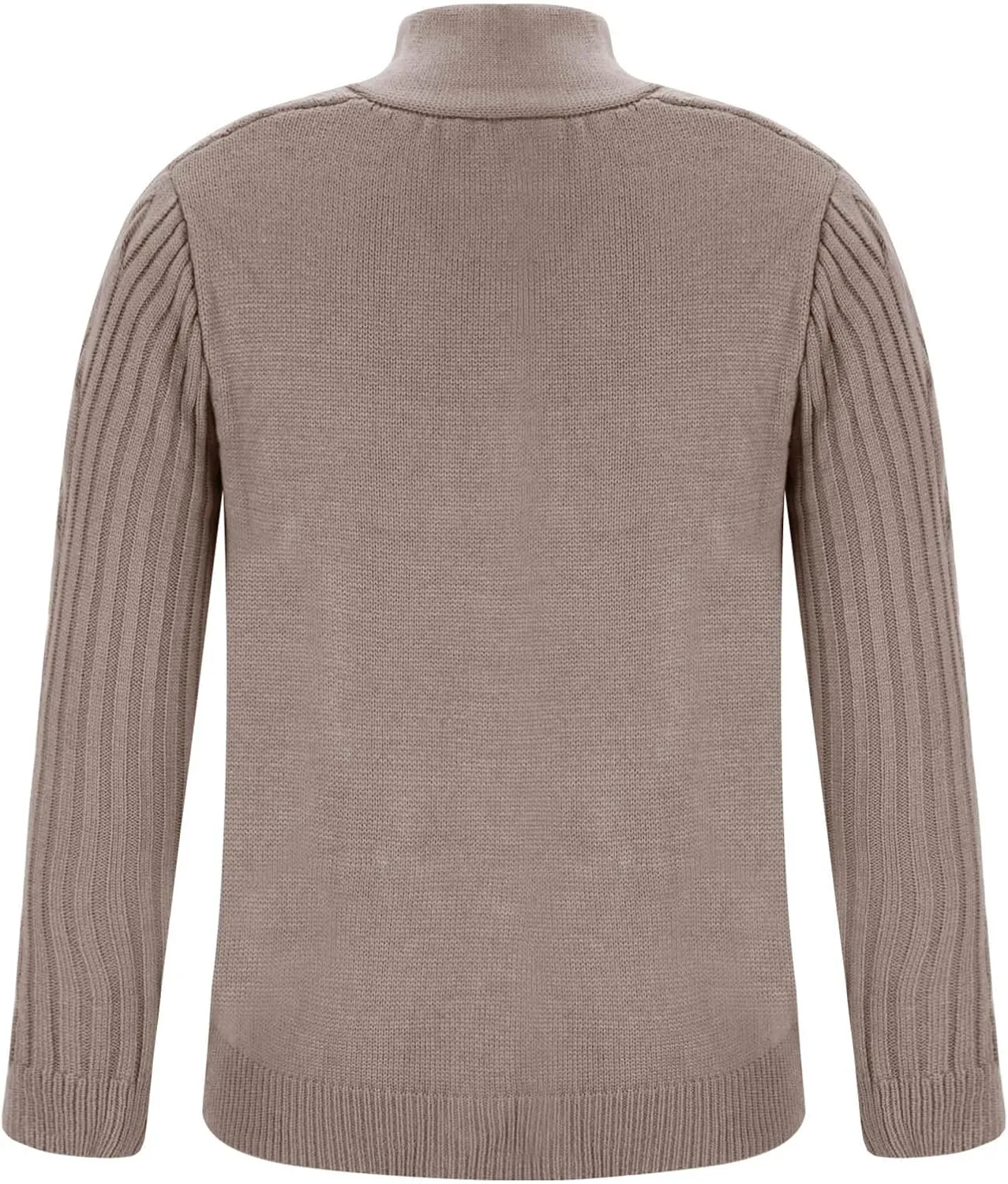 Lightweight Cardigan for Men Button Down Knit Sweater Winter Cable Sweater Casual Open Front Sweater