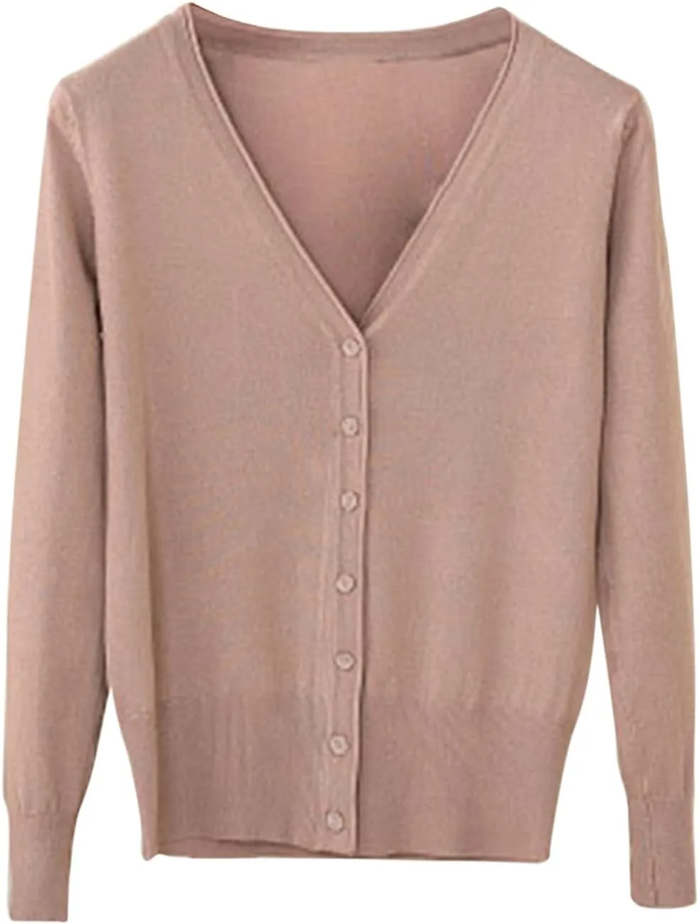 Lightweight Cardigan Sweaters Button Down Cable Knit V Neck Sweaters Comfy Soft Trendy Fall Clothing 2024
