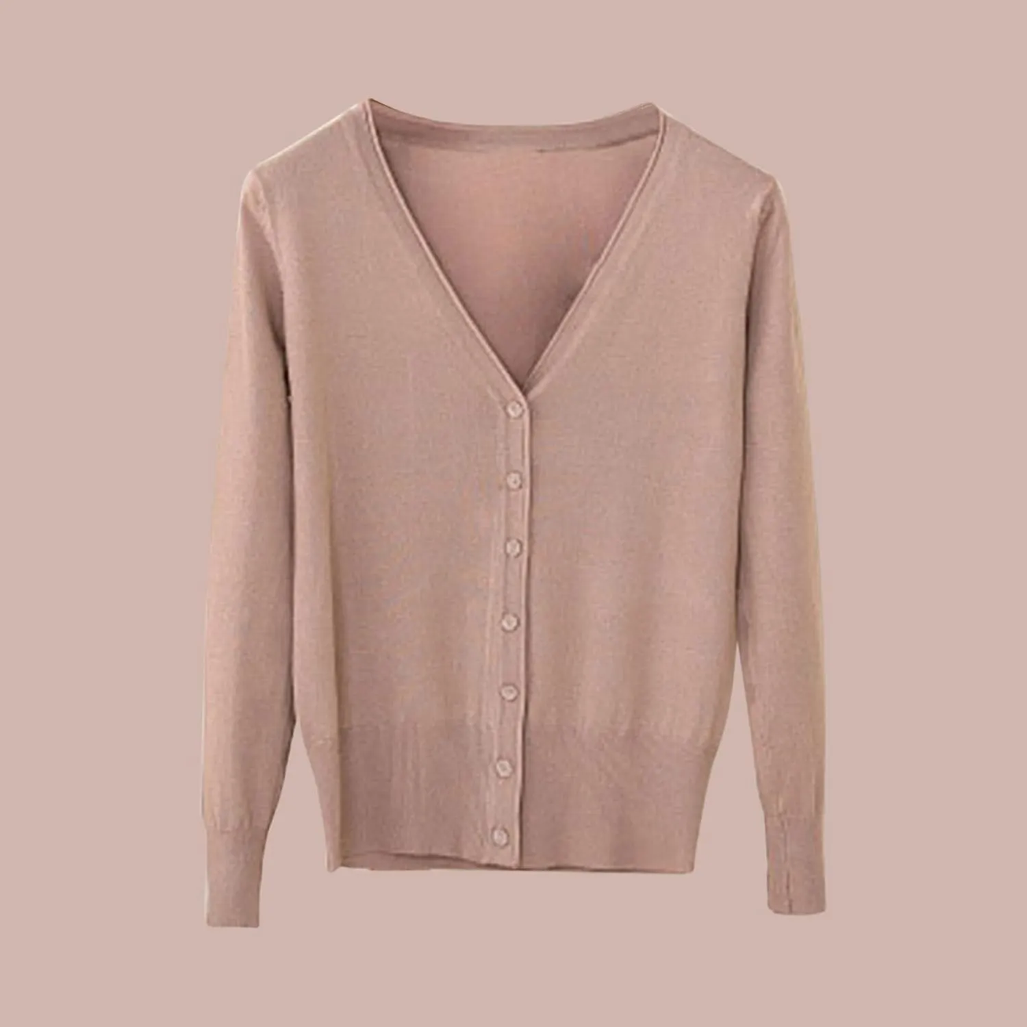 Lightweight Cardigan Sweaters Button Down Cable Knit V Neck Sweaters Comfy Soft Trendy Fall Clothing 2024