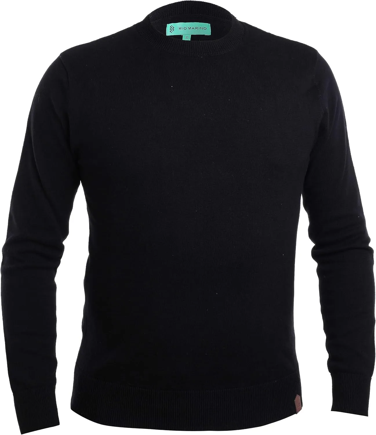 Marino Cotton Sweaters for Men - Lightweight Crewneck Men’s Pullover