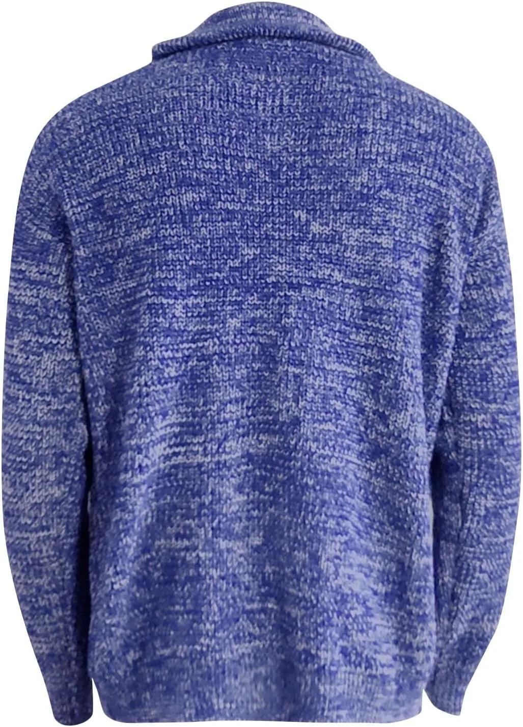 Mens Cardigan Sweater Stylish Casual Shawl Collar Cardigans Retro Cable Knitted Button Up Cardigan Sweaters