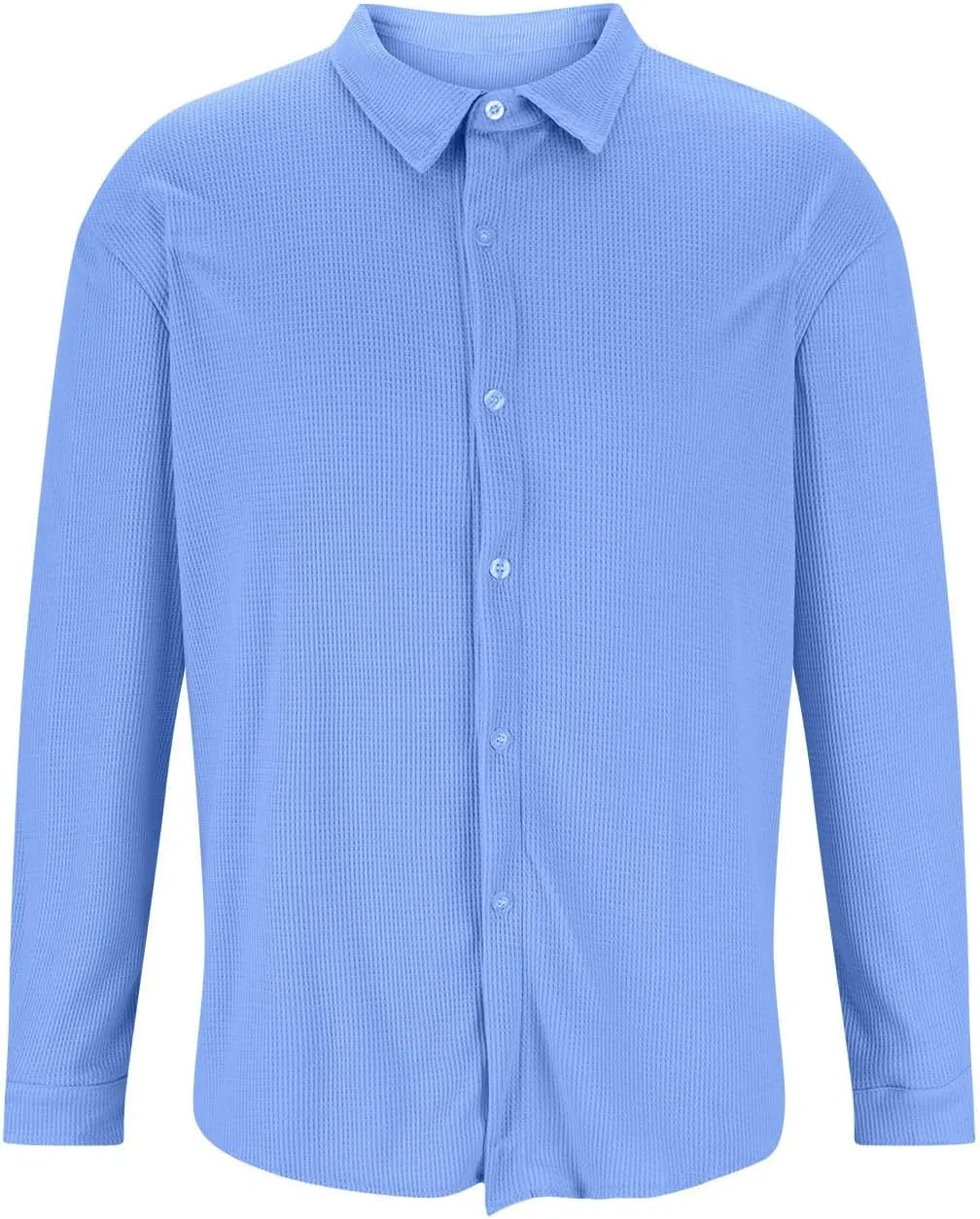 Mens Fall Sweaters Cardigans Long Sleeve Sweaters for Men Lightweight Lapel Casual Button down Knit Sweaters Shirts