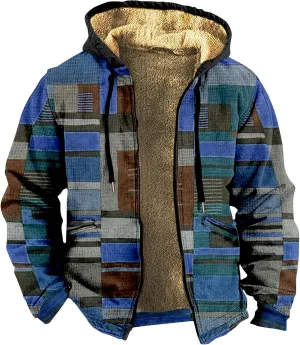 Men's Fashion Sweatshirts Coats Long Sleeve Zipper Hooded Relaxed Coat Hiking Travel for Men