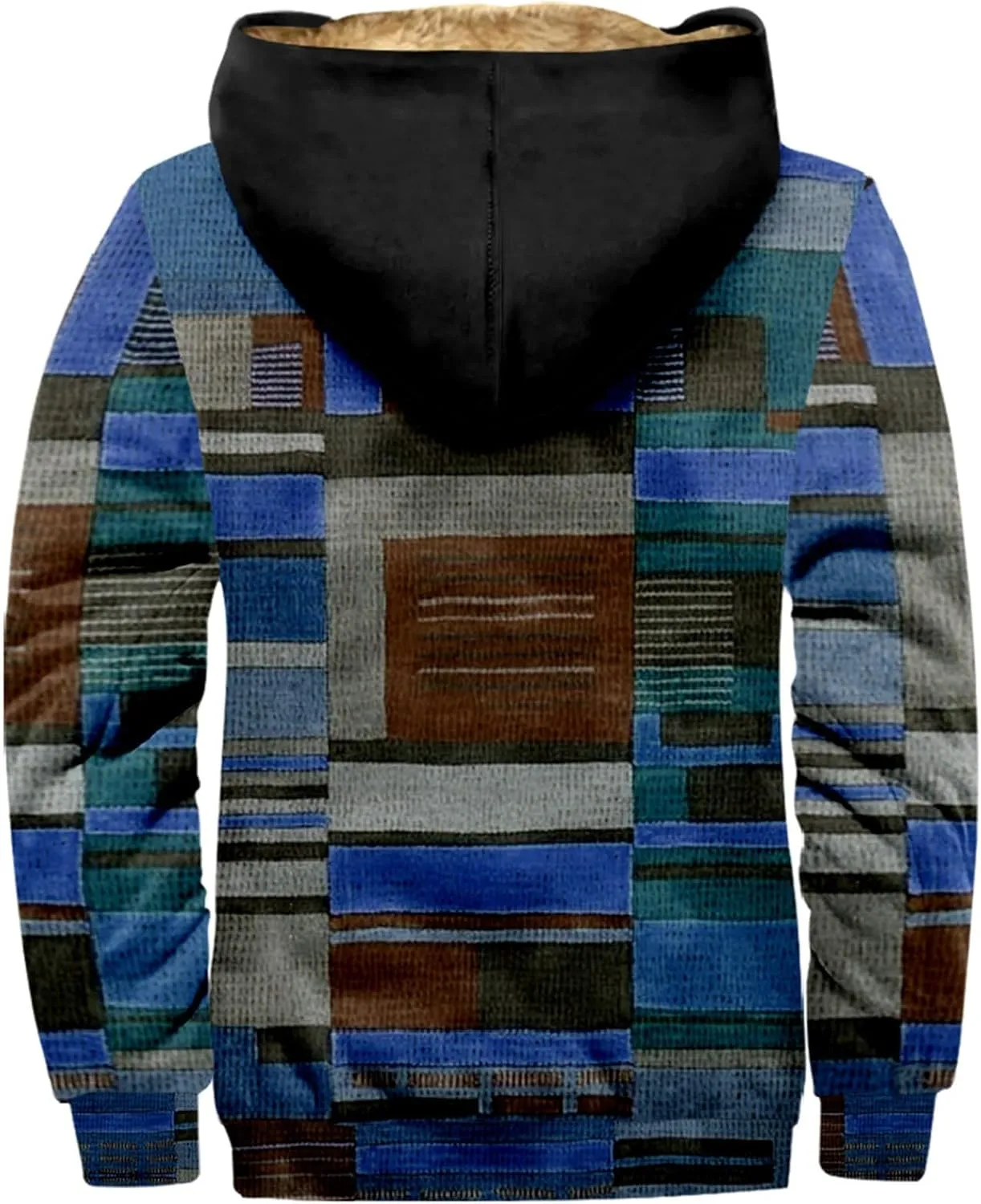 Men's Fashion Sweatshirts Coats Long Sleeve Zipper Hooded Relaxed Coat Hiking Travel for Men