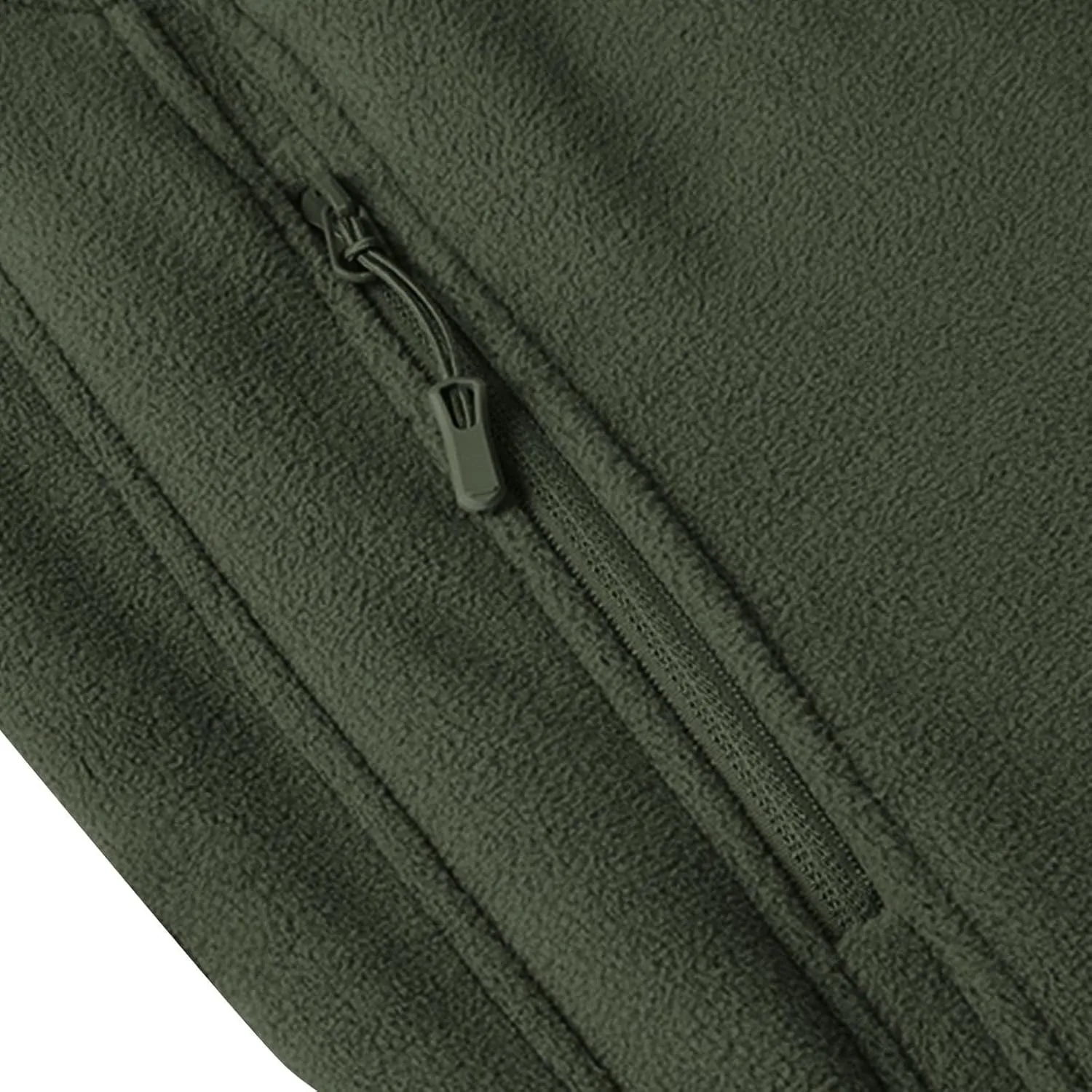 Men's Fleece Hoodie Polar Fleece Sherpa Lined Jacket Zip Up Thick Jacket Soft Warm Winter Coat Sweatshirt with Pocket
