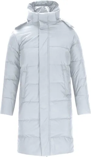 Men's Long Puffer Jacket Down Hooded Waterproof Winter Coats