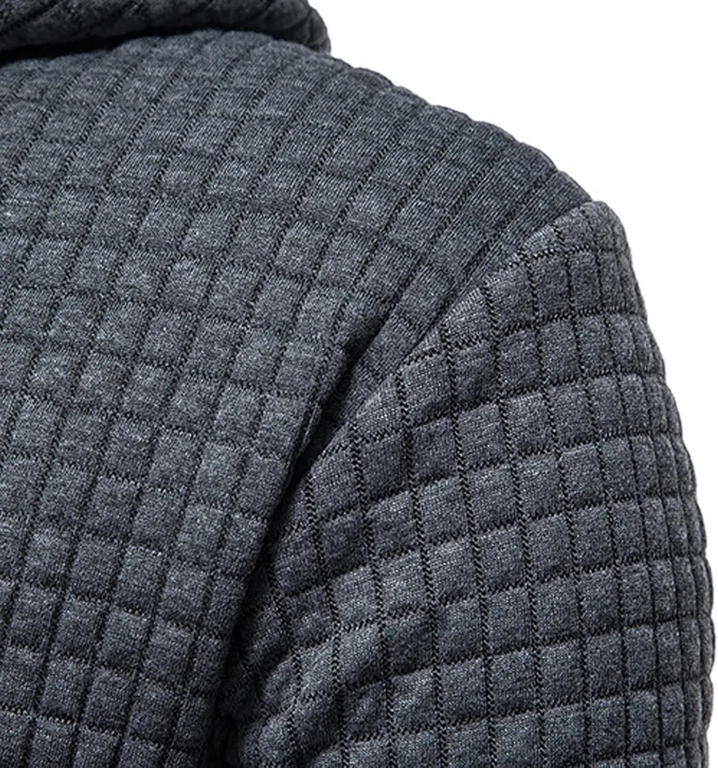 Mens Plaid Hoodies with Pocket Drawstring Relaxed Fit Workout Hooded Tops Fall and Winter Stylish Casual Sweatshirts