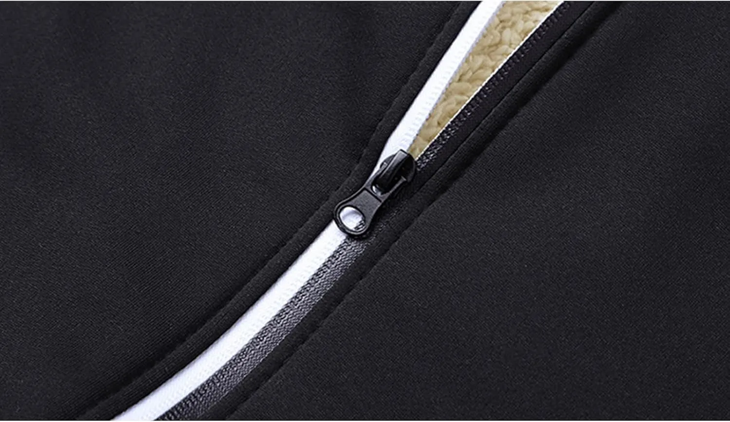 Men's Sherpa Hoodies Jacket Zip Up Fleece Lined Sweatshirt Winter Warm Jackets Hooded Casual Work Tops with Pocket