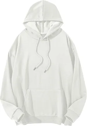 Mens Solid Color Casual Sweatshirts Waffle Drawstring Relaxed Fit Pullover Hoodies Stylish Workout Tops with Pocket