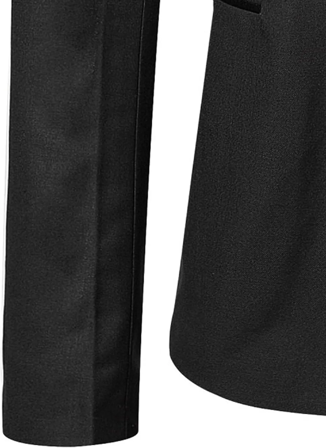 Mens Stand Mandarin Collar Suit Blazer Jackets Single Breasted Business Dress Coat Lightweight Lined Sport Coats