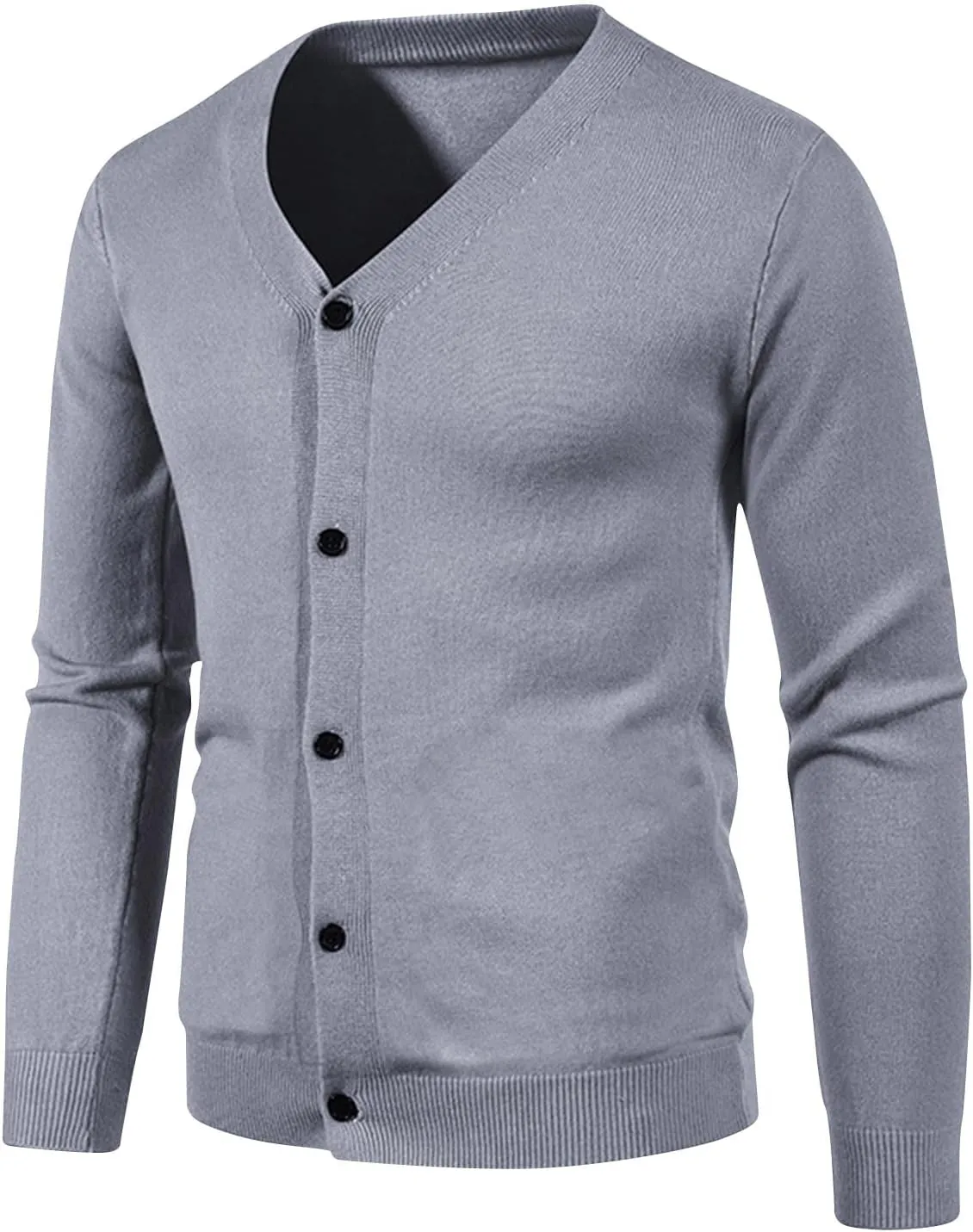 Mens Thin Lightweight Cardigan Sweaters Slim Fit Knit Sweater Big and Tall Cardigan Sweater Button Down Sweaters