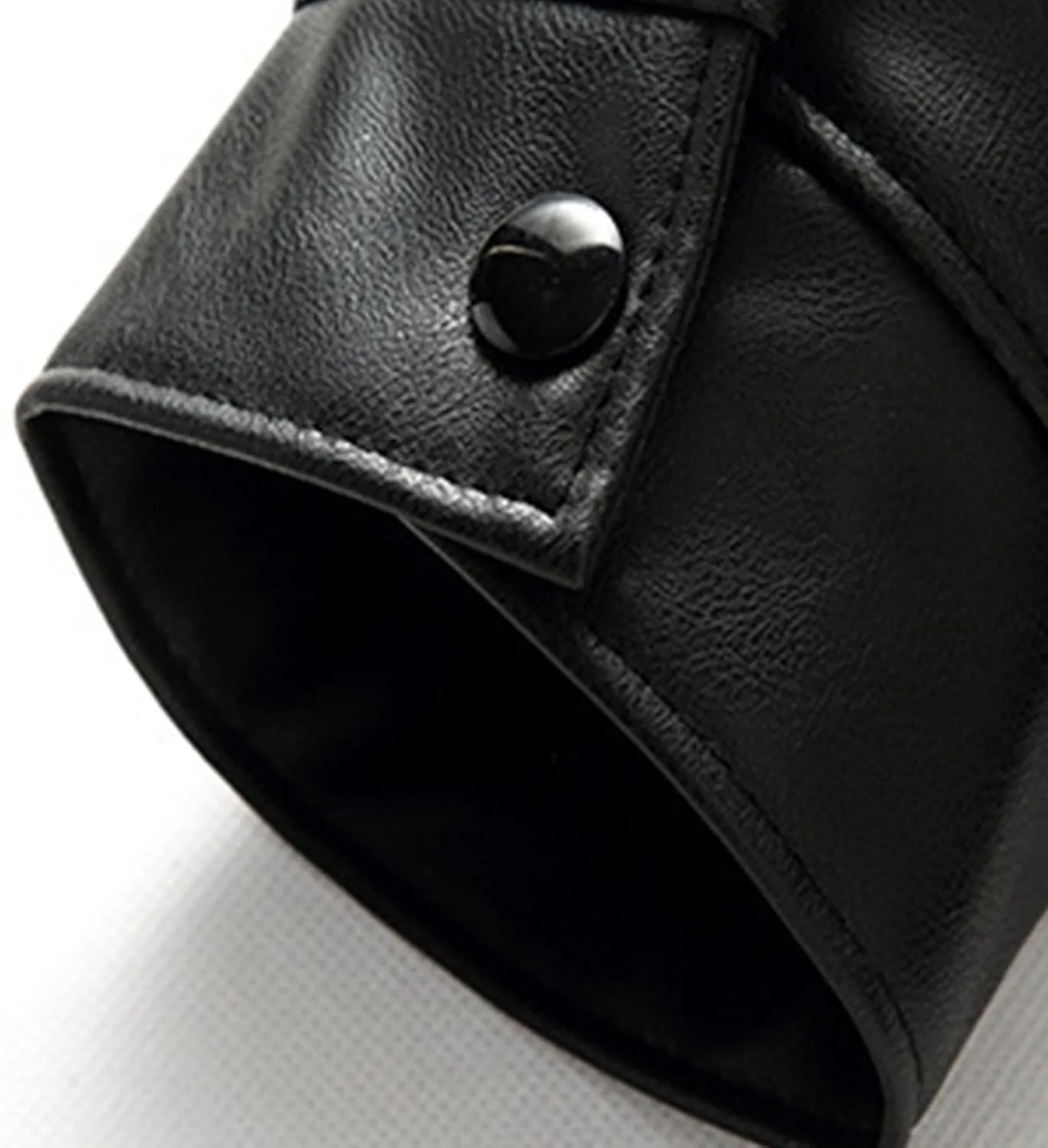 Mens Vintage Leather Long Sleeve Jacket Coat Stand Collar Club Coat Fashion Men's Leather Jackets Casual TopsWinter