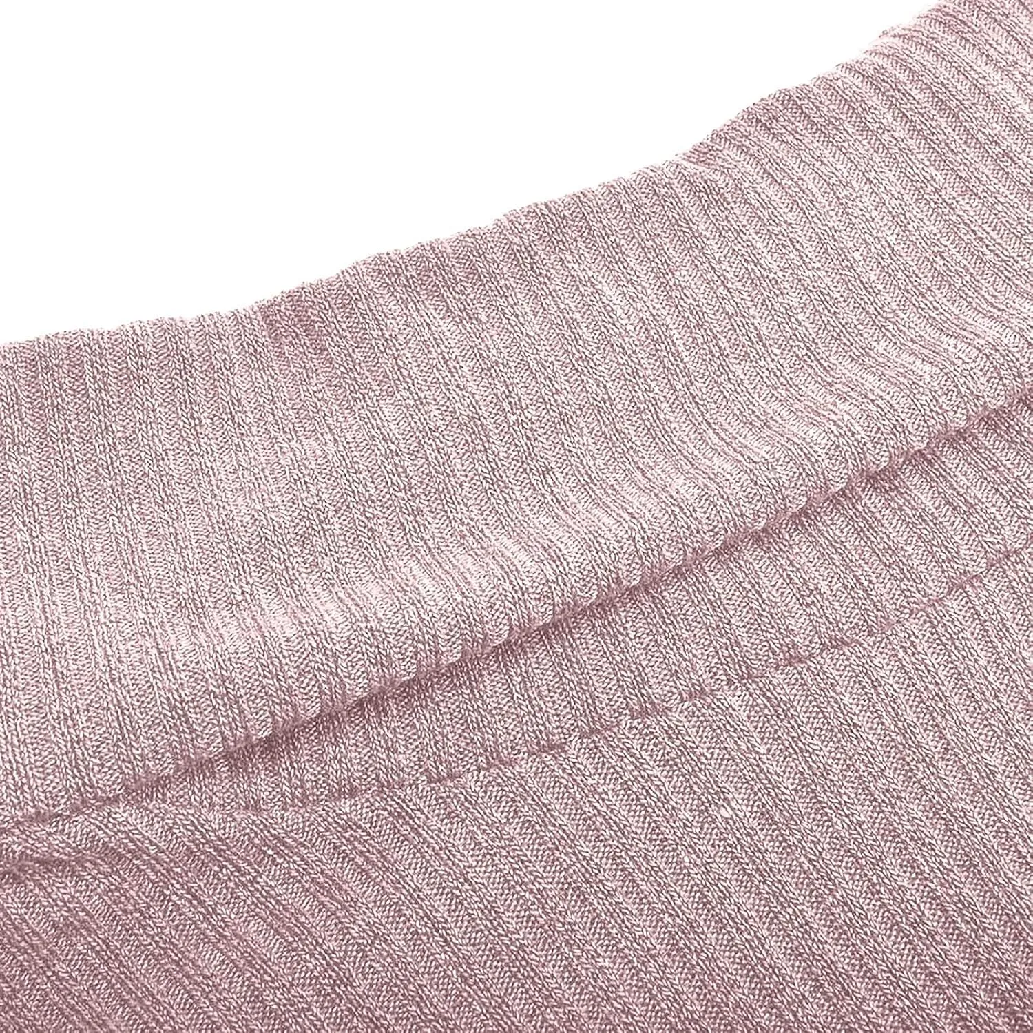 NaRHbrg Womens Turtleneck Long Sleeve Knit Sweaters 2024 Fall Winter Trendy Sweater Soft Casual Loose Chunky Knit Pullover