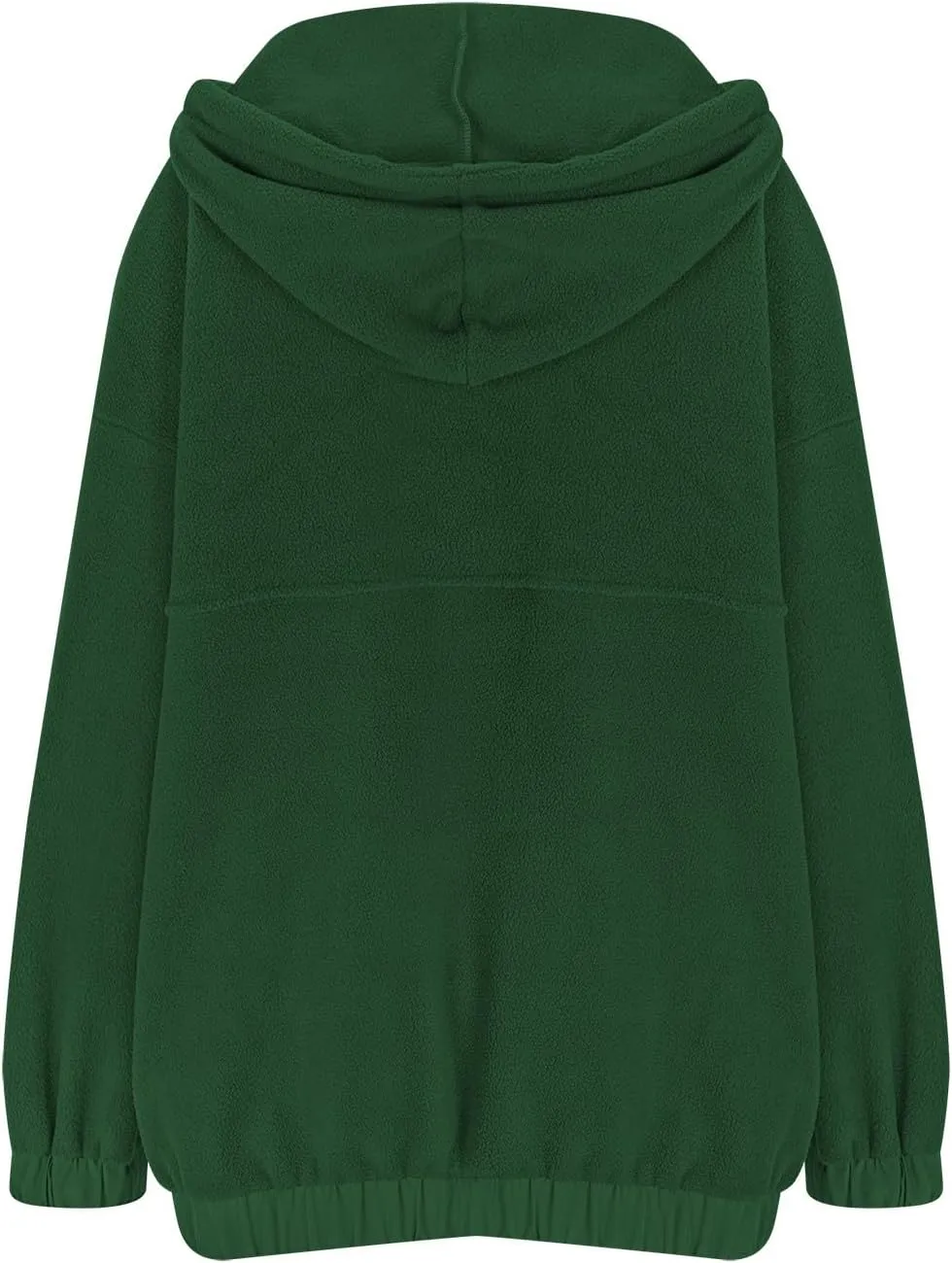 Oversized Hoodies For Women Fuzzy Fleece Sweatshirts Button Dwon Long Sleeve Sherpa Pullover Sweaters With Pockets