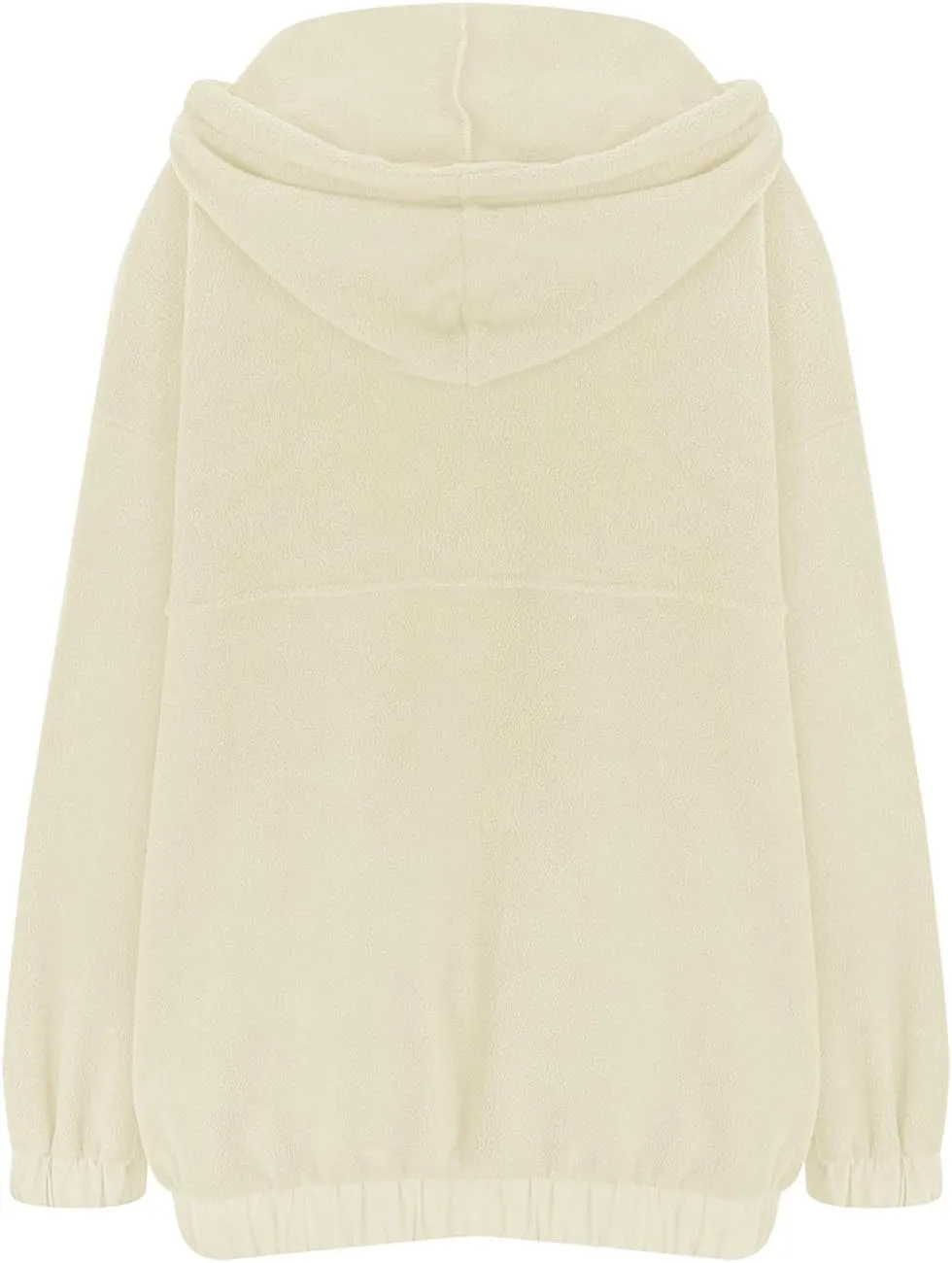 Oversized Hoodies For Women Fuzzy Fleece Sweatshirts Button Dwon Long Sleeve Sherpa Pullover Sweaters With Pockets