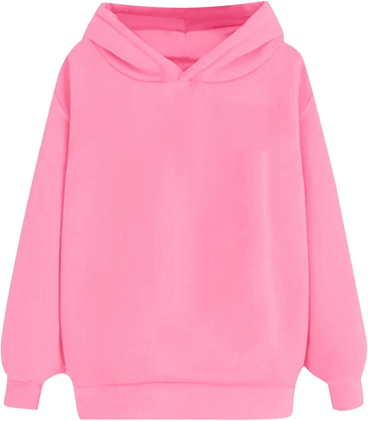 Oversized Hoodies For Women Trendy Casual Long Sleeve Sweatshirts Drop Shoulder Pullover Tops Cute Y2K Outfits
