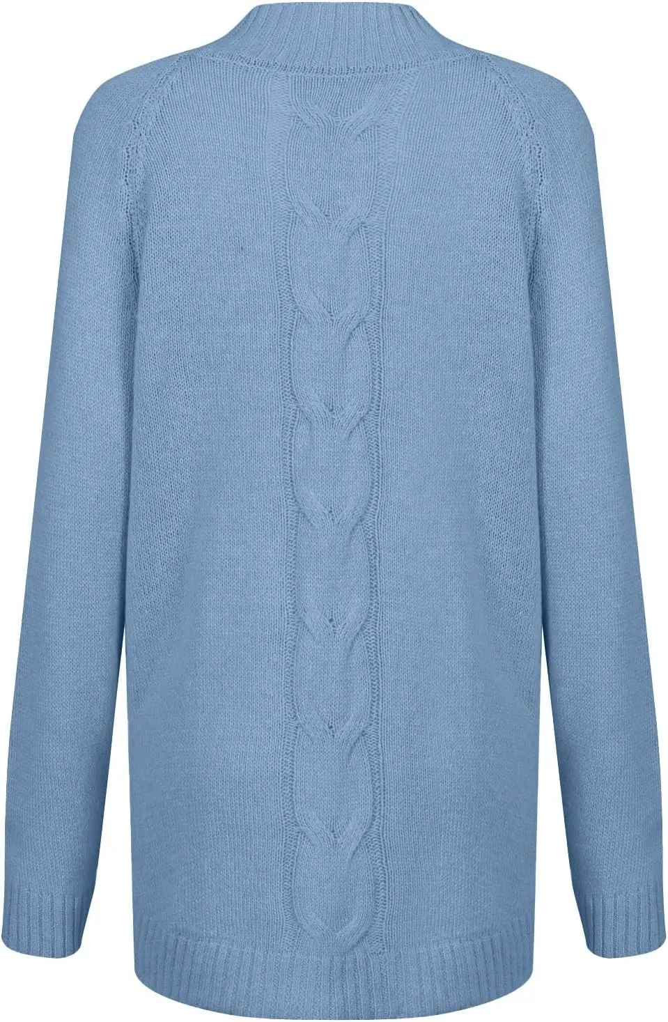 Oversized Sweaters for Women Loose Fit Fleece Batwing Sweaters Casual Crewneck Wool Chunky Knit Sweaters